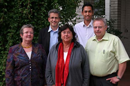 Die KandidatInnen zur Landtagswahl 2008 mit Landesvertretern