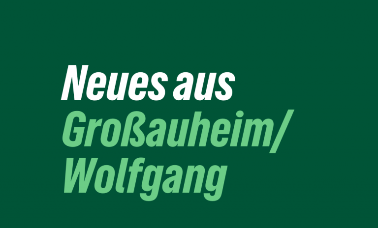 Neues aus Großauheim/Wolfgang